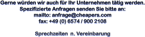 Spezifizierte Anfragen - spezifizierte Antworten